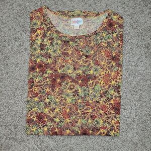 Lularoe Irma Tunic High Low Top Fall Size XXS 00-0